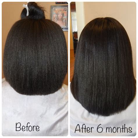 | 6 month hair growth results hi guys! MsKibibi's 6 months hair journey length check. Learn how ...