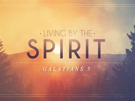 Living By The Spirit Eugene Church Of Christ
