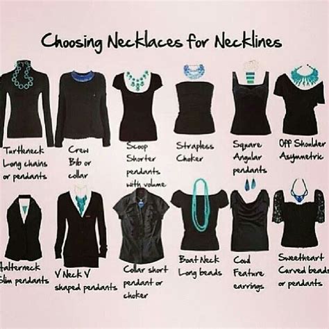 Choosing Jewelry For Current Neck Lines Fashion Necklace For
