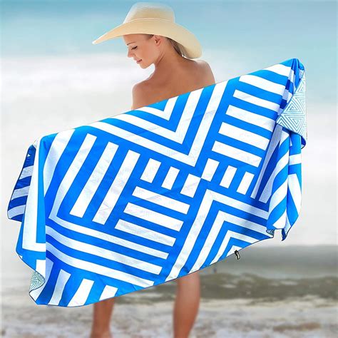 Elite Trend Microfiber Beach Towel For Travel Oversized Xl Etsy