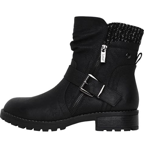 Buy Lotus Womens Jemma Ankle Boots Black