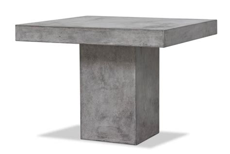 Square Concrete Dining Table Modern Furniture • Brickell Collection