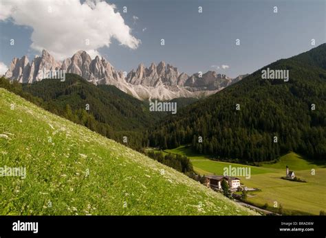 Odle Group Funes Valley Villnoss Dolomites Trentino Alto Adige