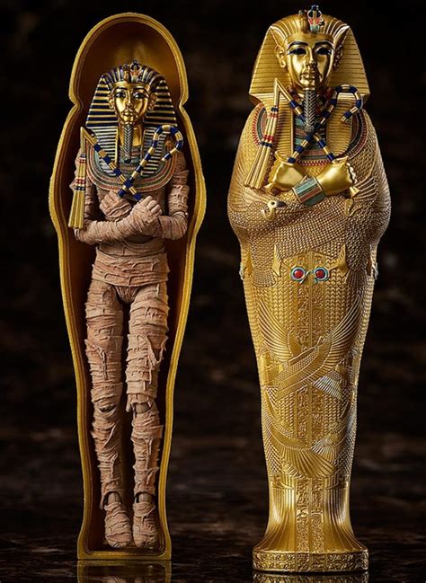 posable king tut figure looks real enough to curse you
