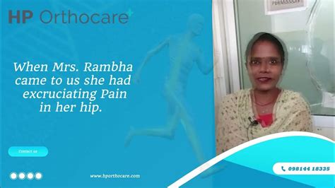 Hip Replacement In Jalandhar Patient Testimonial Hp Orthocare Hospital Youtube