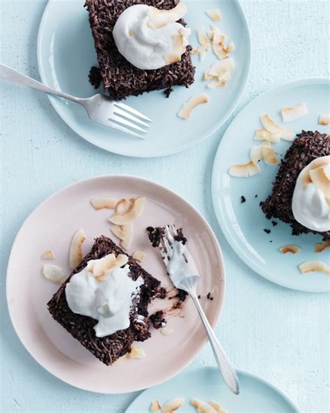 Chocolate Coconut Sheet Cake Recipe Martha Stewart