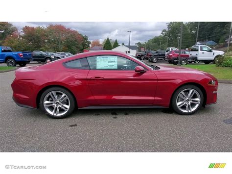 Rapid Red Metallic 2021 Ford Mustang Ecoboost Fastback Exterior Photo