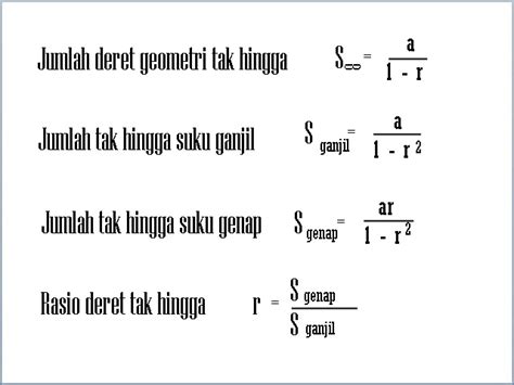 Contoh Soal Matematika Gradien Barisan Deret Geometri - BangSoal