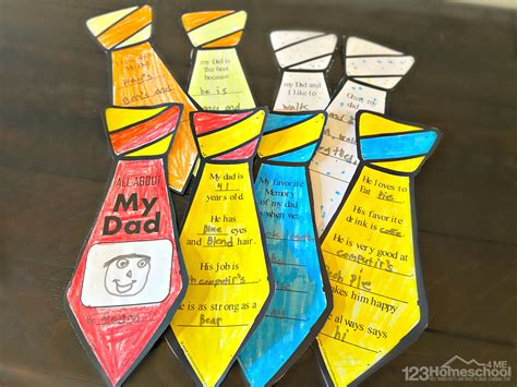 Free Printable Fathers Day Craft