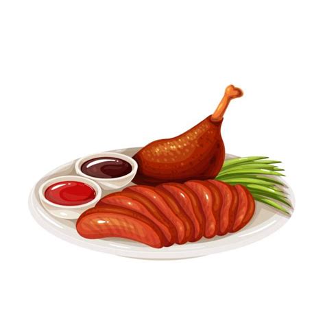 Gourmet Food Concept Peking Duck Illustrations Royalty Free Vector Graphics And Clip Art Istock