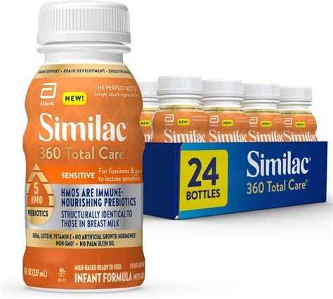 Buy Similac 360 Total Care Sensitive Infant Formula With 5 Hmo Prebiotics For Fussiness And Gas