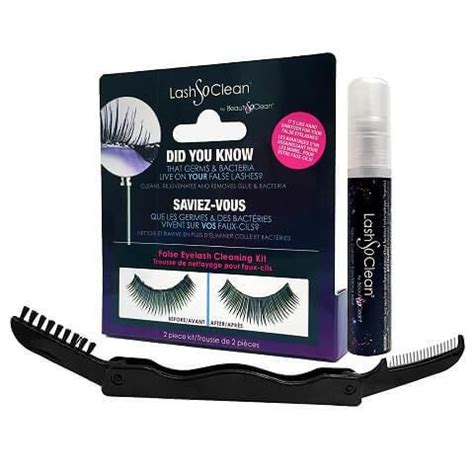 Beautysoclean Lashsoclean False Eyelash Sanitizer Kit False Eyelashes