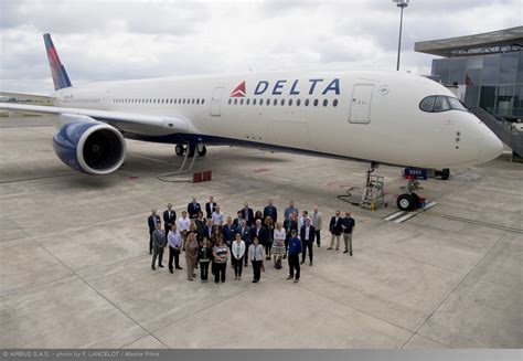 Delta Takes Delivery Of First Flagship Airbus A350 900