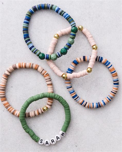 Clay Bead Bracelet Ideas And Diy Tutorial Sarah Maker