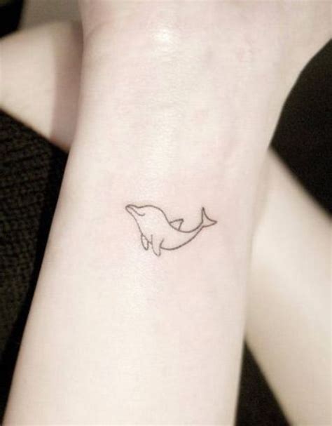 Astonishing Small Dolphin Tattoos On Arm Small Dolphin Tattoos