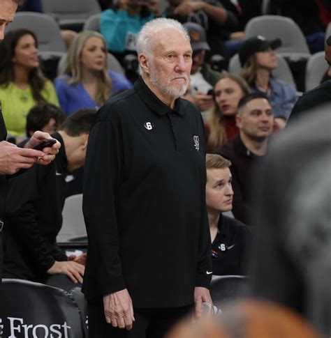 Gregg Popovich Falls Ill Is Not On Bench As Spurs Lose To Lakers