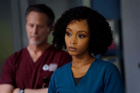 why did yaya dacosta s april sexton leave chicago med meaww