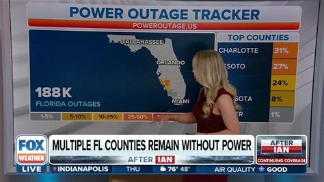 Florida Crews Working To Restore Power More Than 100000 Remain