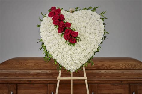 Carnation Rose Heart Easel Ramsgate Floral Designs