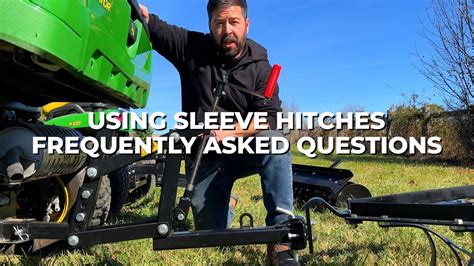 A Look At Sleeve Hitch Options For Your Brinly Attachments Youtube
