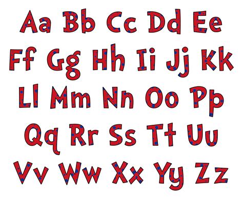 Dr Seuss Alphabet Printables Printablee Free Printable Abc Letters