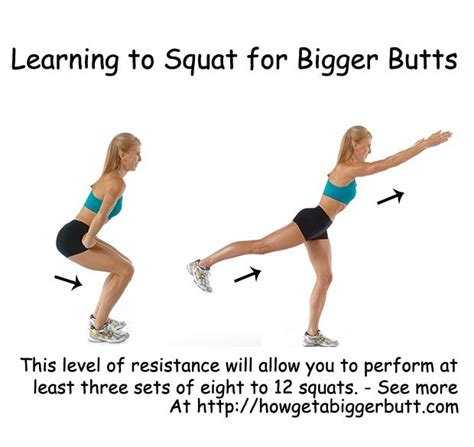 Learning How To Squat For Bigger Butts Execute Squats Properly To