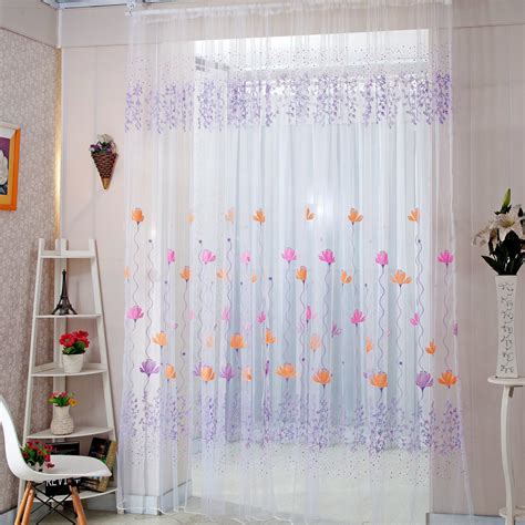 За окном красок достаточно, а добавить их в. Home Decor Drapes Sheer Window Curtains for Living Room ...