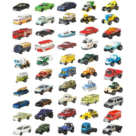 Matchbox Classic 50 Pack Realistic Vehicles Set Styles May Vary