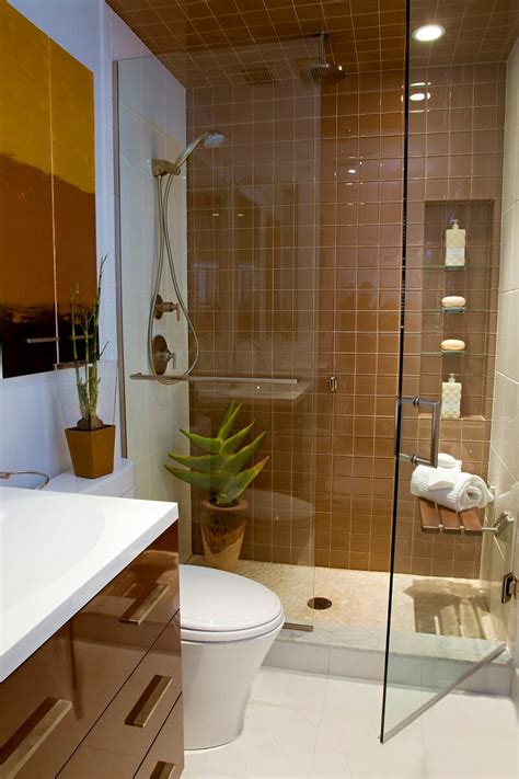 A small bathroom remodel is about creating as much space as possible in your bathroom, and things such as linen closets and storage areas are reserved for the larger bathrooms in your house. Bathroom Remodeling Ideas for Small Bath - TheyDesign.net - TheyDesign.net