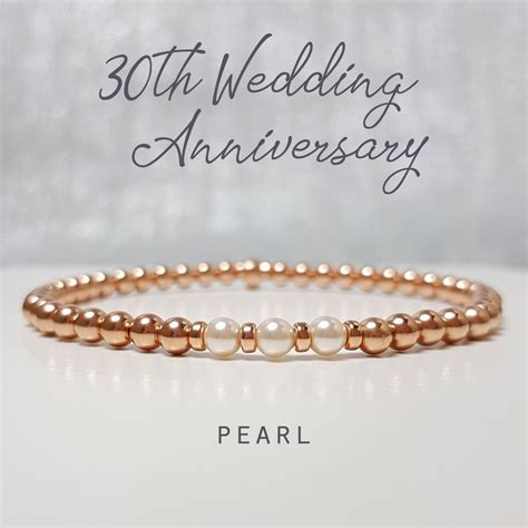 30th Wedding Anniversary Pearl Pearl Wedding Anniversary 30 Etsy