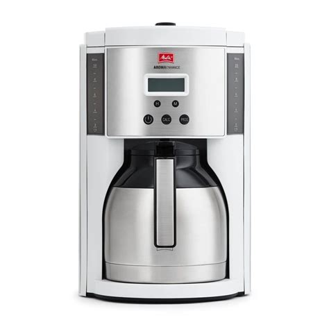 We're coffee addicts, and we are both astounded the great coffee maker we found. Melitta Aroma Enhance Coffee Maker Thermal Carafe 10-cup ...