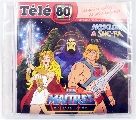 Les Maitres de l'Univers : Musclor & She-Ra - CD audio Télé 80 - Bande