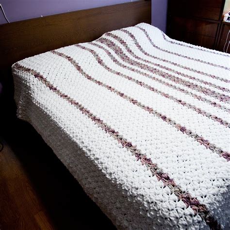 Super Soft Lightweight Summer Crocheted Blanket Pattern For 5 Etsy España