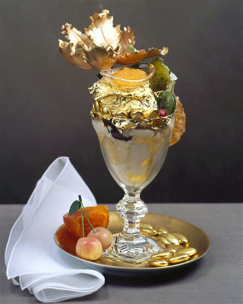 Golden Opulence The Most Expensive Ice Cream Sundae At Serendipity 3
