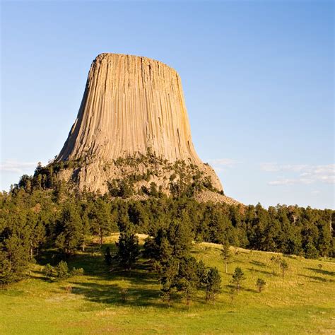 Standing Nearly 900 Feet Tall From Base To Summit Devils Tower