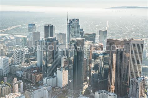 Aerial View Aerial View Of Los Angeles California Usa