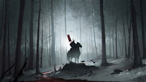 2560x1440 Forest Samurai 4k 1440p Resolution Hd 4k Wallpapers Images