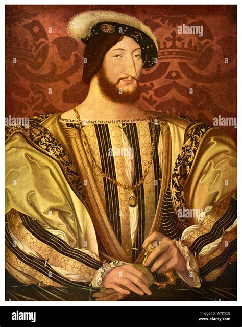 Francis I King Of France C1520 1525 1956 Creator Unknown Stock