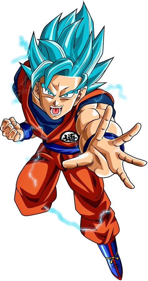 Goku Ssj Blue Universo 7 Dibujo De Goku