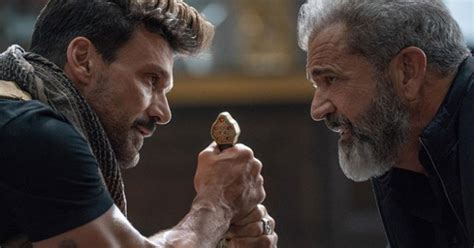boss level review joe carnahan pits mel gibson against frank grillo
