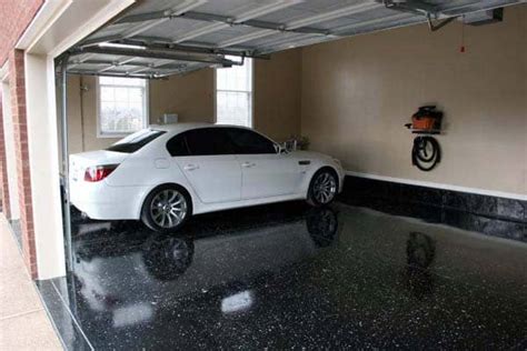 Garage floor coatings have come a long way over the last decade. 90 Garage Flooring Ideas For Men - Paint, Tiles And Epoxy ...