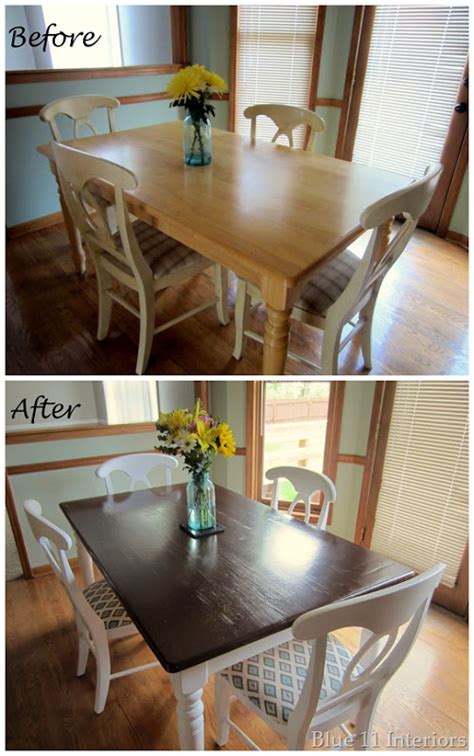 Blue 11 Interiors Dining Room Table And Chairs Makeover