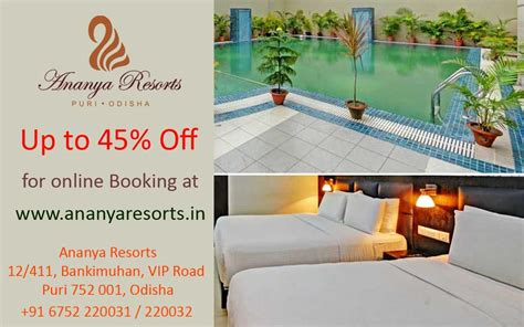 Ananya Resorts Offers Stylist And Luxury Accommodation With 45 Off