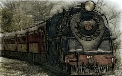 Guest From Past Locomotive Past Abstract Old Hd Wallpaper Peakpx