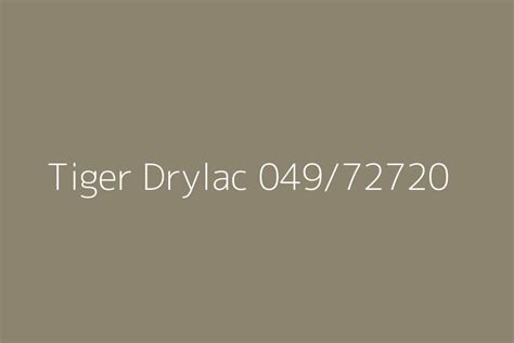 Tiger Drylac 049 72720 Color HEX Code