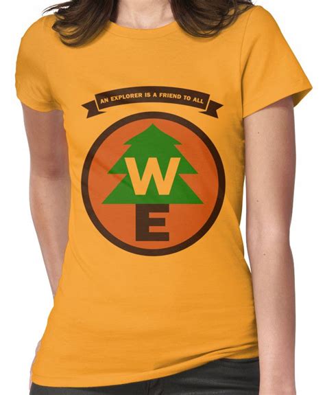 'Wilderness Explorer' Fitted T-Shirt by Tsum Tsum Twins | Wilderness ...