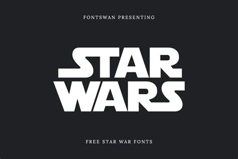 Star Wars Font Free Download Fontswan