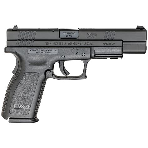 Springfield Armory Xd Tactical 40 Sandw 5in Black Pistol 101 Rounds