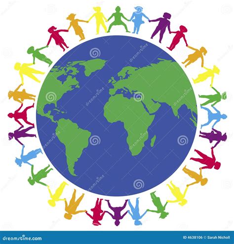 Hands Around The World Globe People Save Care Diversity Logo Icon Clip
