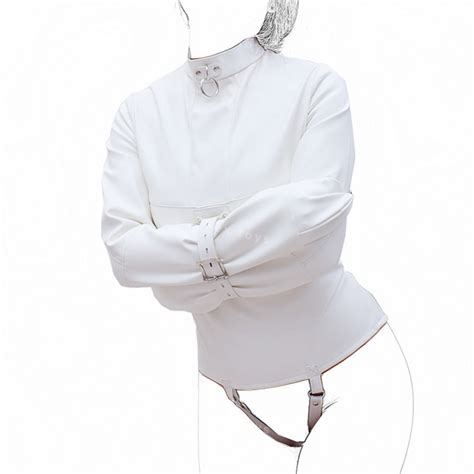 Womens Sex Bondage Max Security Straitjacket With Crotch Strap Female